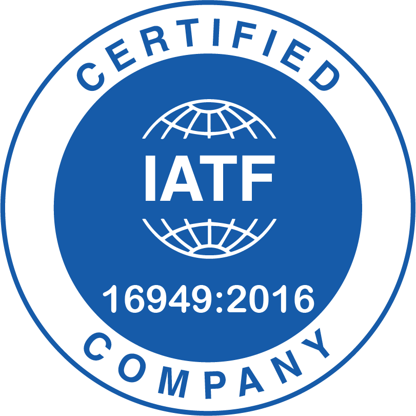Insignia IATF 16949:2016 de Perfect Blanking
