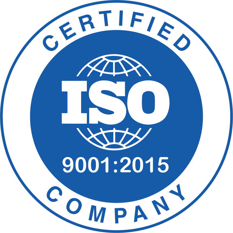 Insignia ISO 9001:2015 de Perfect Blanking